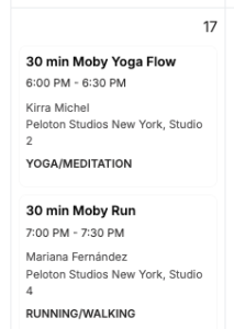 Moby classes